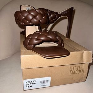 Steve Madden Kenley Brown Heels Size 11 women